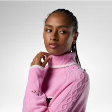 Sweter damski ROSSIGNOL W Jcc Graphic Turtle Neck Swea różowy
