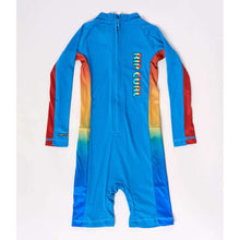 Kostiumdziecięcy do pływania  RIP CURL Boys 0-6 Mumma Lsl Uv Spring - niebieski

