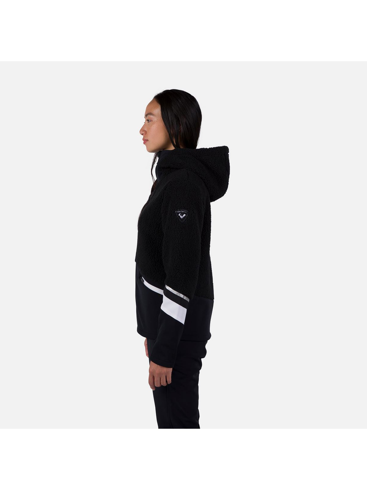 Bluza damska ROSSIGNOL W Wispile Fleece Fzh czarny