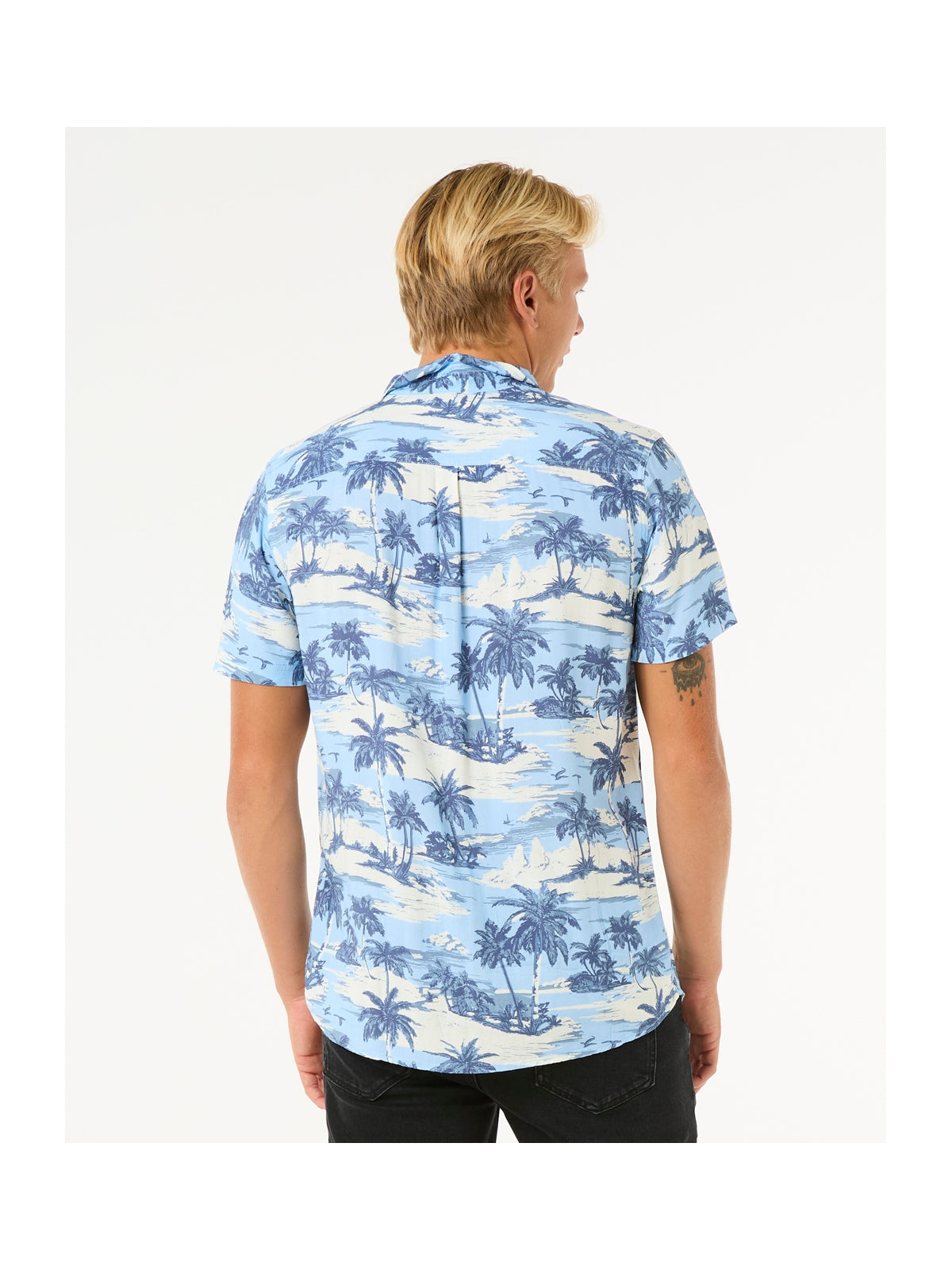Koszula męska RIP CURL Dreamer Barrel Killa S/S Shirt palmy