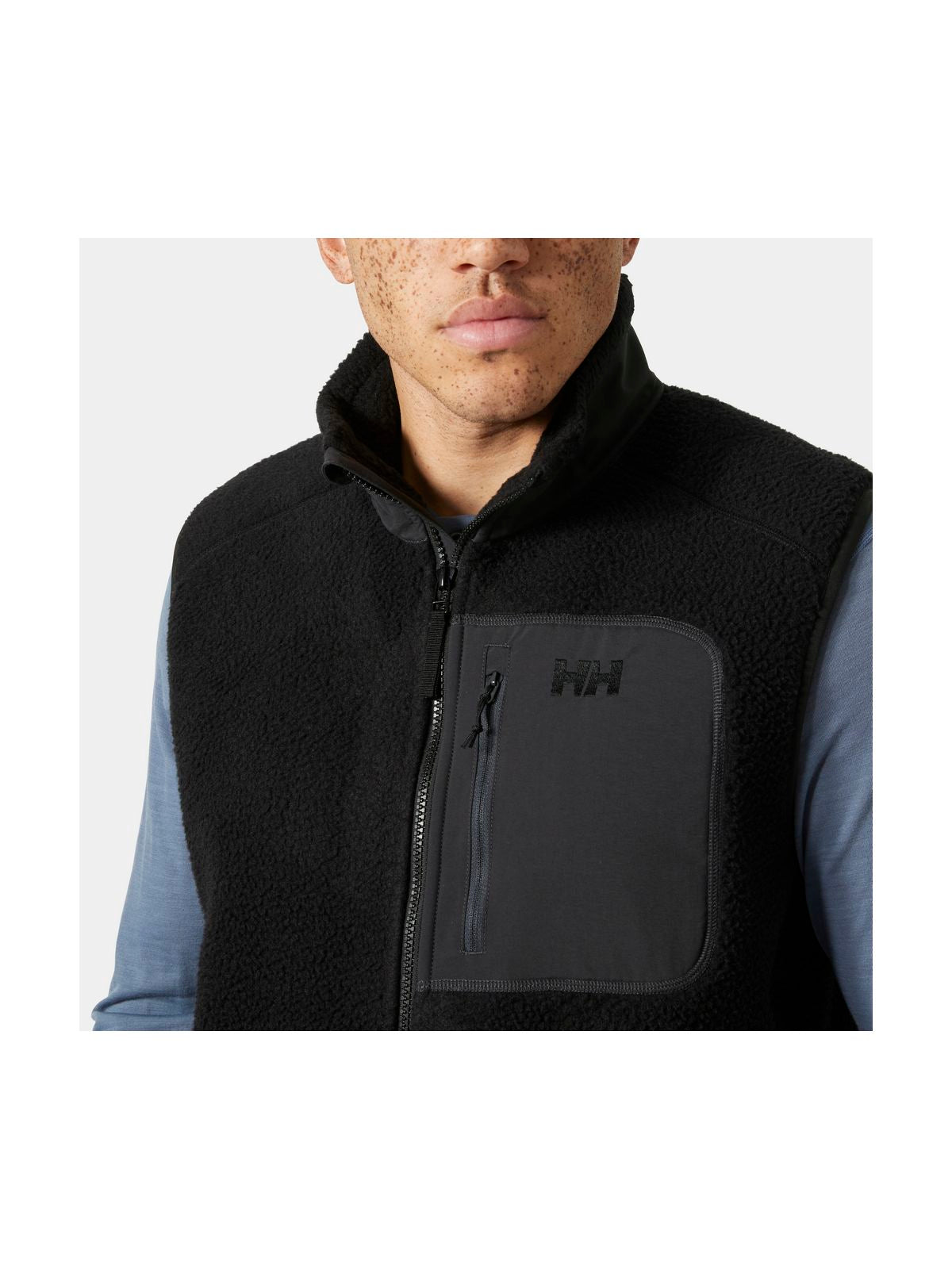 Kamizelka HELLY HANSEN PANORAMA PILE BLOCK VEST czarny