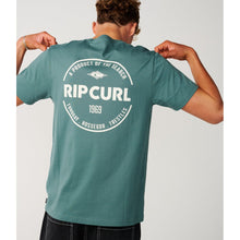Koszulka męska RIP CURL Staple Tee zielona
