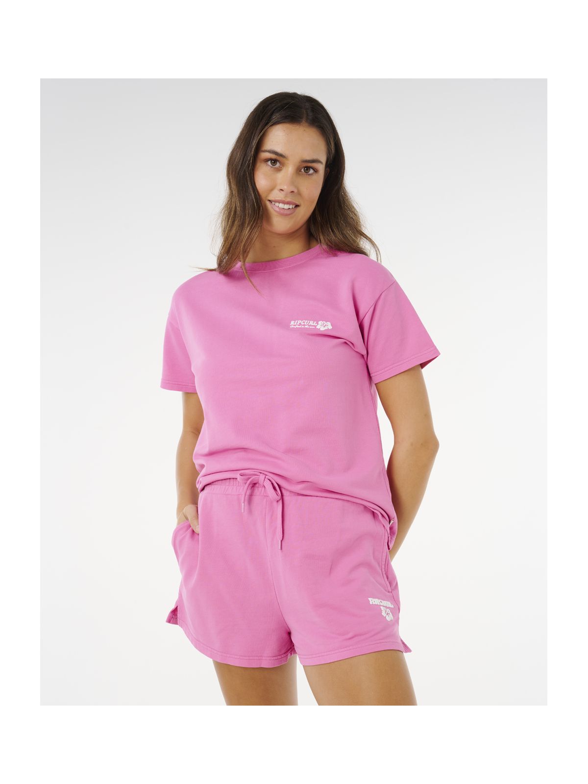 Szorty damskie RIP CURL Surf Puff Short różowe