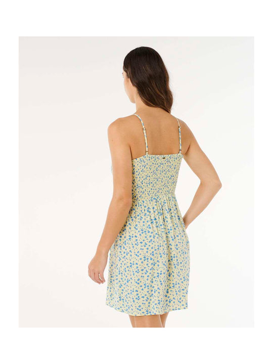 Sukienka RIP CURL Surf Side Shirred Dress żółta

