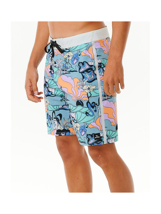 Boardshorty RIP CURL Mirage Postcards niebieski - Adventure Sports
