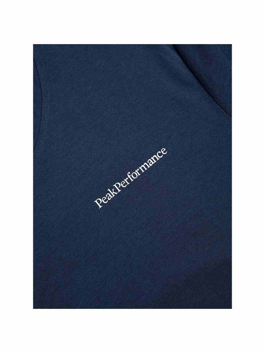 Koszulka Peak Performance M Explore Logo Tee niebieski - Adventure Sports
