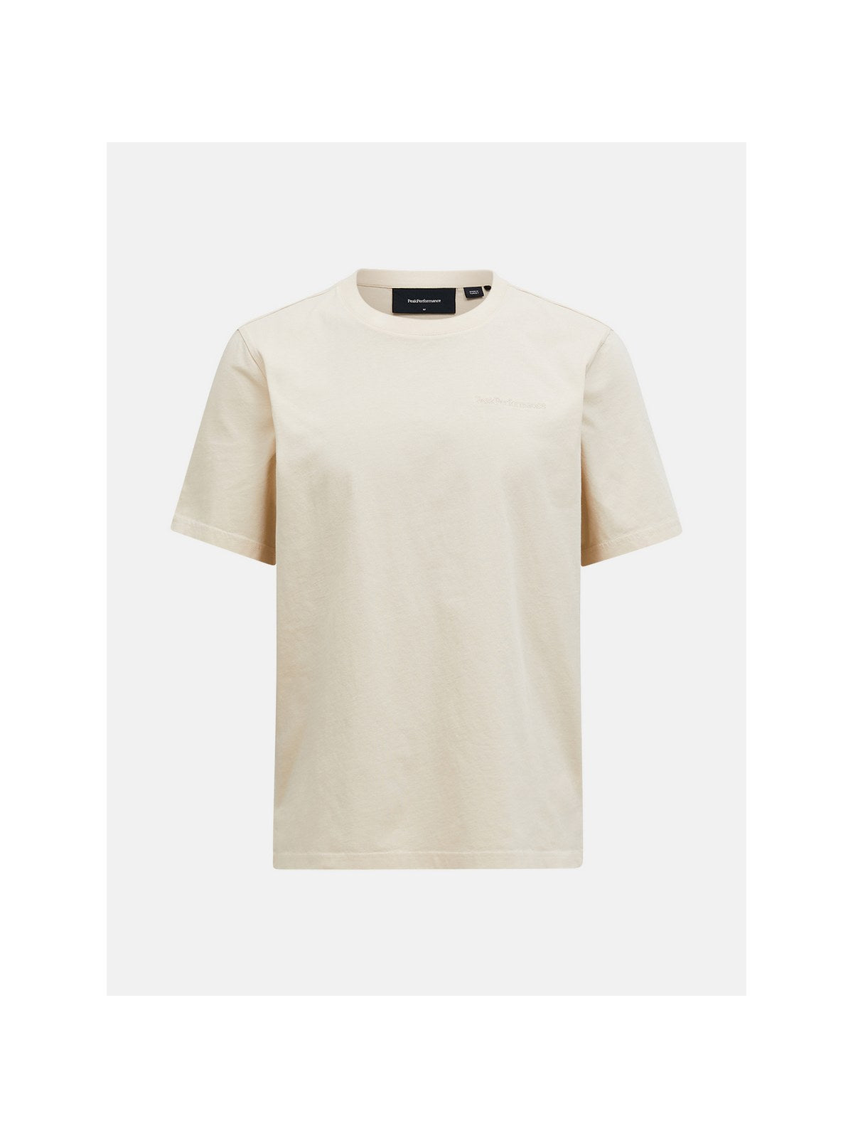 Koszulka PEAK PERFORMANCE Original Small Logo Tee Men beżowy - Adventure Sports