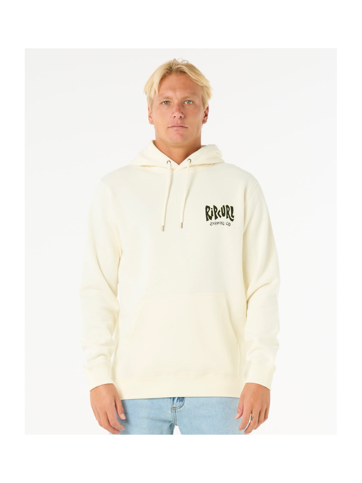 Bluza męska z kapturem RIP CURL Shield Hood biała