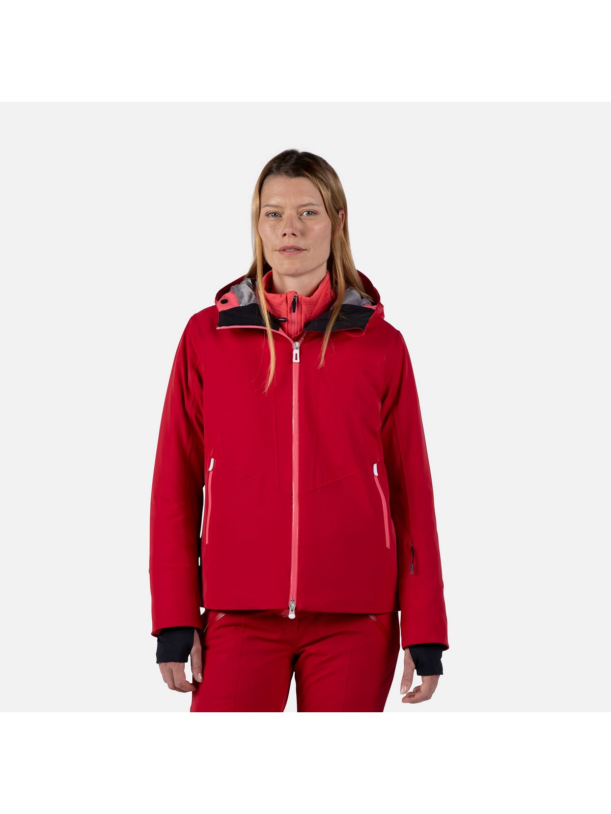 Kurtka narciarska damska ROSSIGNOL W Blackside Jkt czerwony