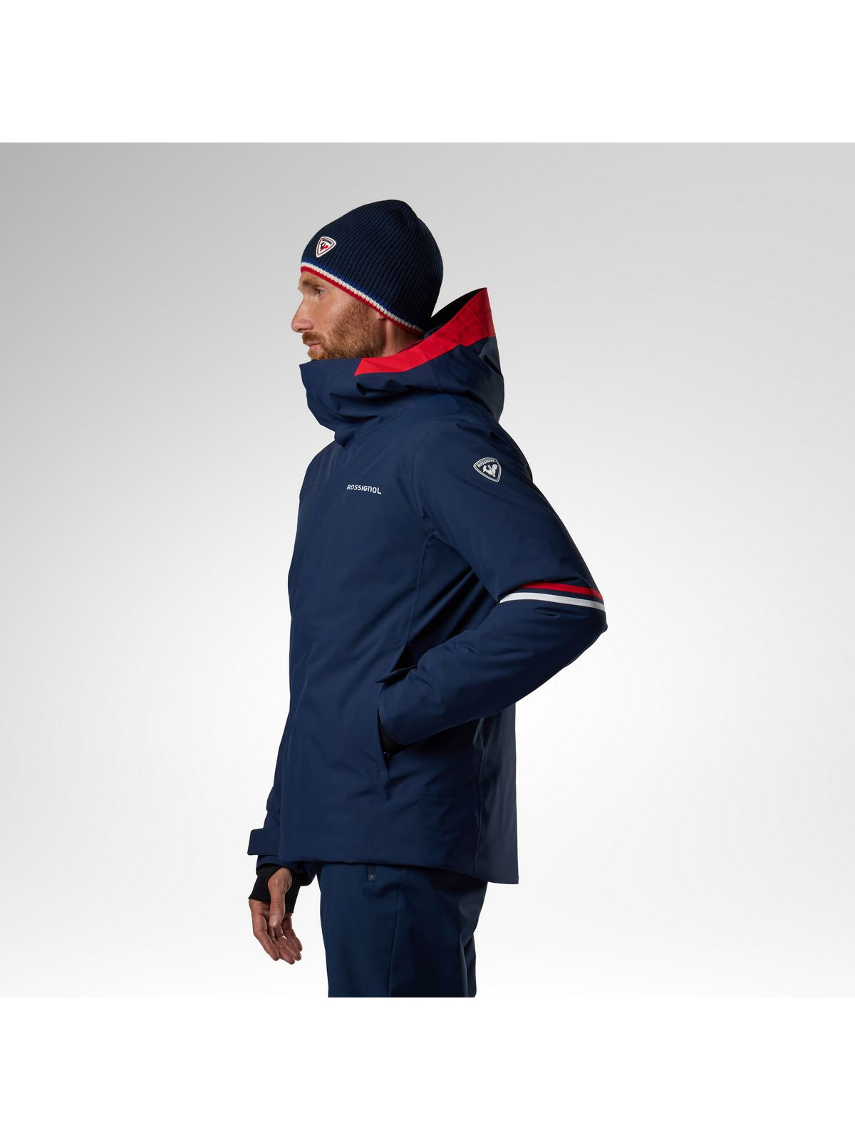 Kurtka narciarska męska ROSSIGNOL M Strawpile Insulated Ski Jkt niebieska