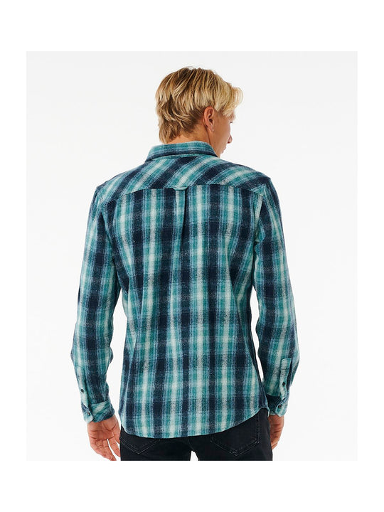 KOSZULA RIP CURL SWC FLANNEL SHIRT granatowy - M - Koszula - Adventure Sports
