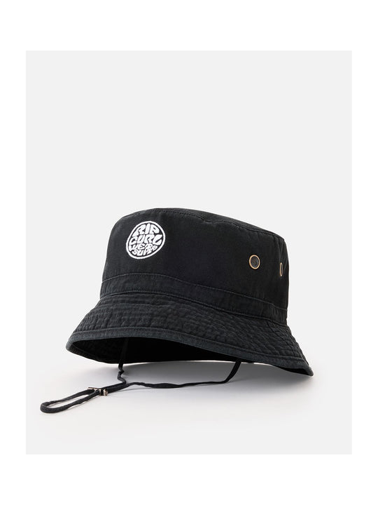 Kapelusz RIP CURL Wetty Icon Bucket Hat czarny
