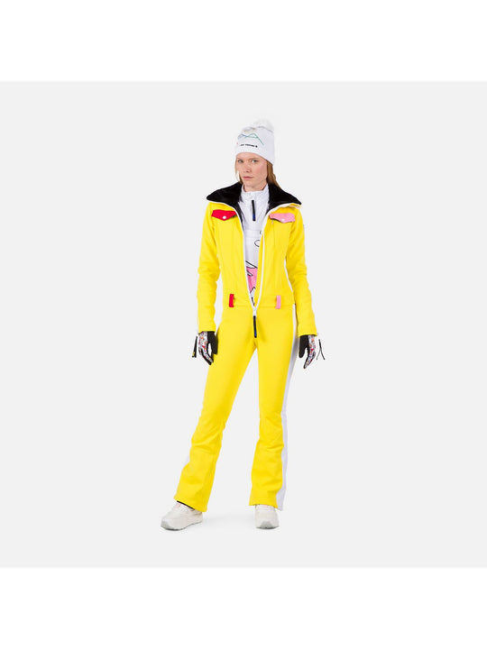 Koszulka Rossignol W Booster 1/2 Zip Top biały - Adventure Sports
