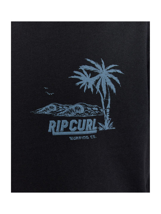 Koszulka RIP CURL SPORTLINE TUBULAR TEE czarna
