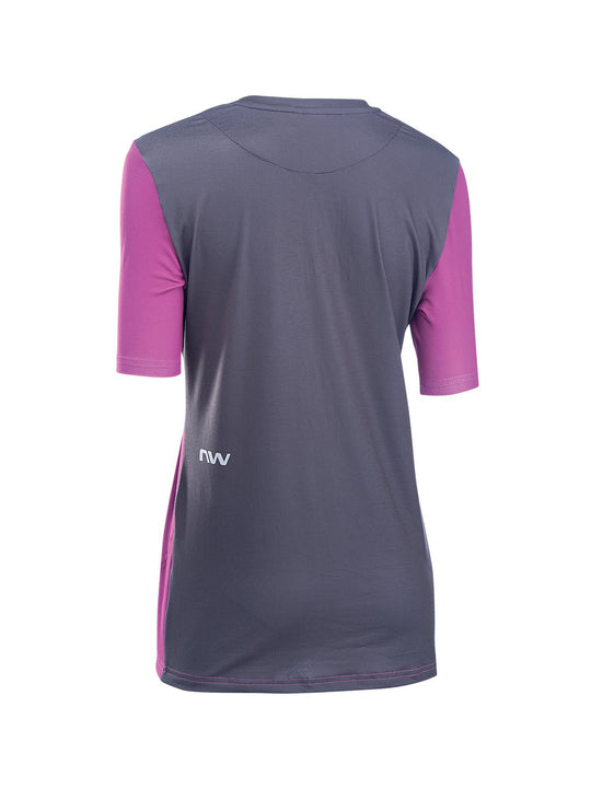 Koszulka rowerowa NORTHWAVE Xtrail 2 W’s Jersey - ciemny szary/różowy - Adventure Sports
