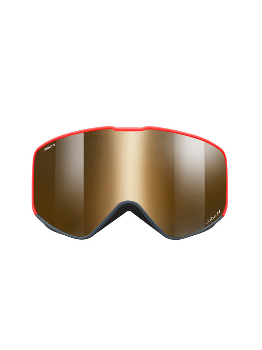 Gogle narciarskie JULBO Cyrius czerwone fotochrom Cat 2-4 polaryzacja - XL - Adventure Sports
