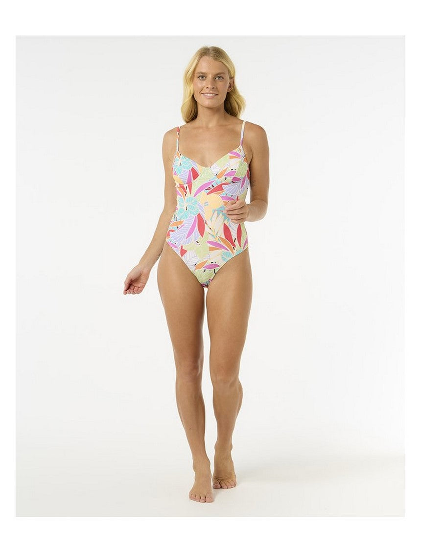 Kostium jednoczęściowy RIP CURL Cala Vadella D-Dd One Piece żółty