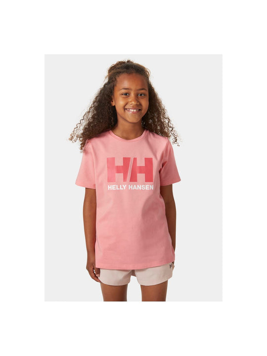 Koszulka HELLY HANSEN Jr Hh Logo T-Shirt różowy - Adventure Sports
