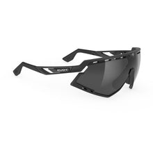 Okulary rowerowe RUDY PROJECT DEFENDER - czarny | Smoke Black Cat 2 - ONE SIZE - Adventure Sports
