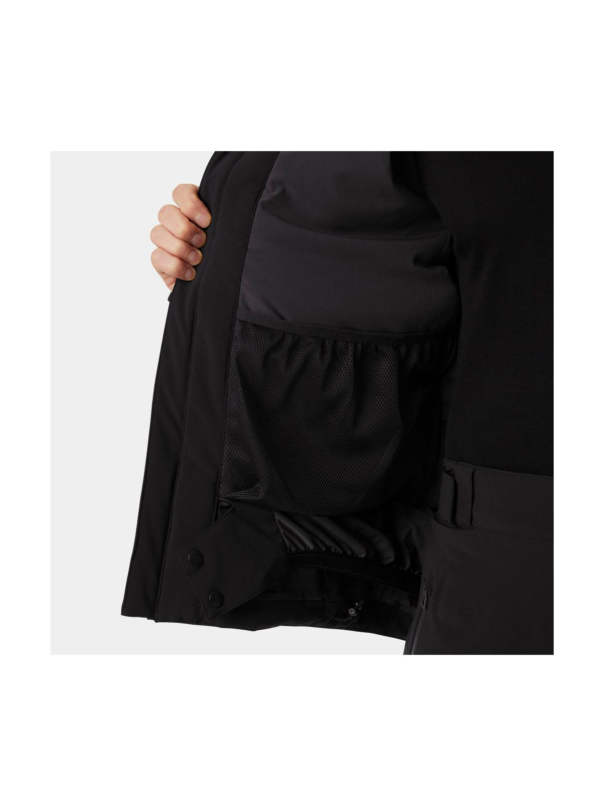 Kurtka narciarska męska HELLY HANSEN ALPHA 4.0 JACKET czarna