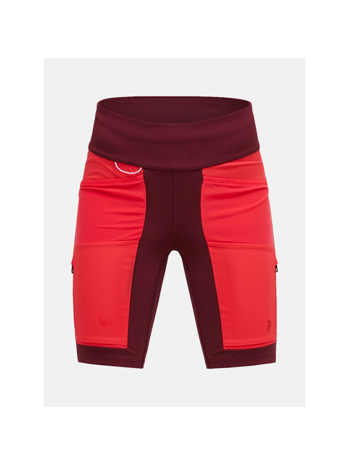 Szorty PEAK PERFORMANCE W Ascent Track Shorts czerwony - Adventure Sports