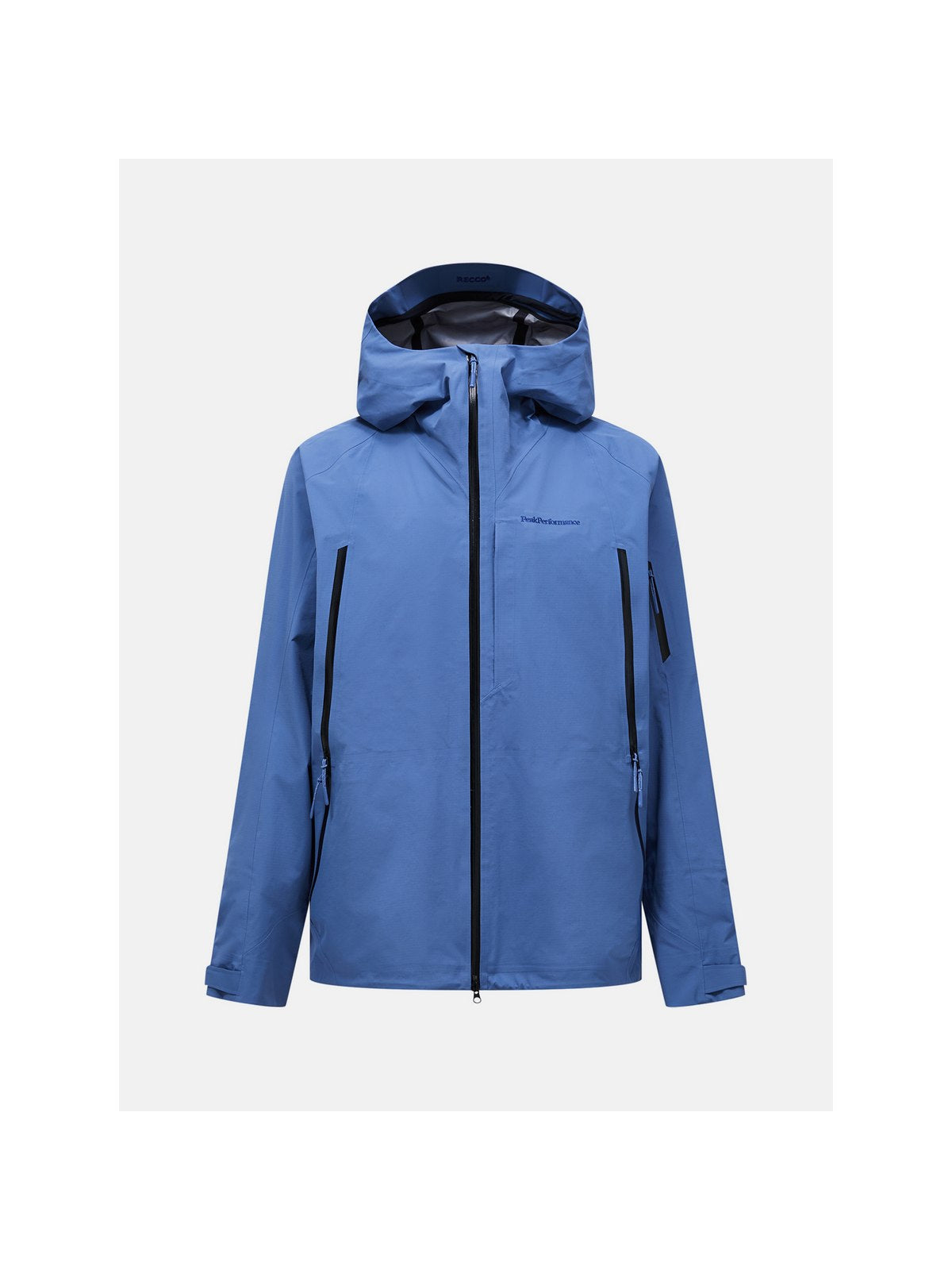 Kurtka narciarska męska PEAK PERFORMANCE Ridge Ace Ski HIPE ACE 3L Shell Jacket niebieska