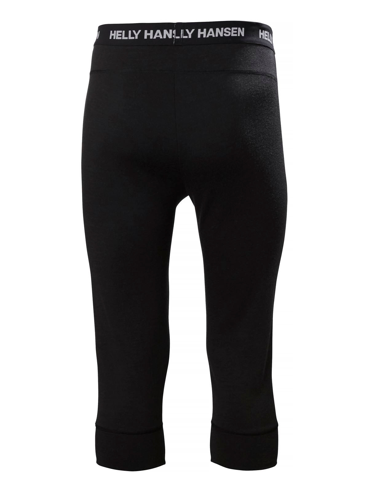 Spodnie termoaktywne męskie Helly Hansen Lifa Merino Midweight 3/4 Pant czarny - Adventure Sports
