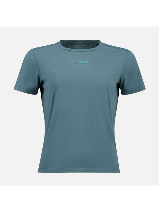 Koszulka do biegania damska ROSSIGNOL W Sidelhorn Tee niebieski - Adventure Sports
