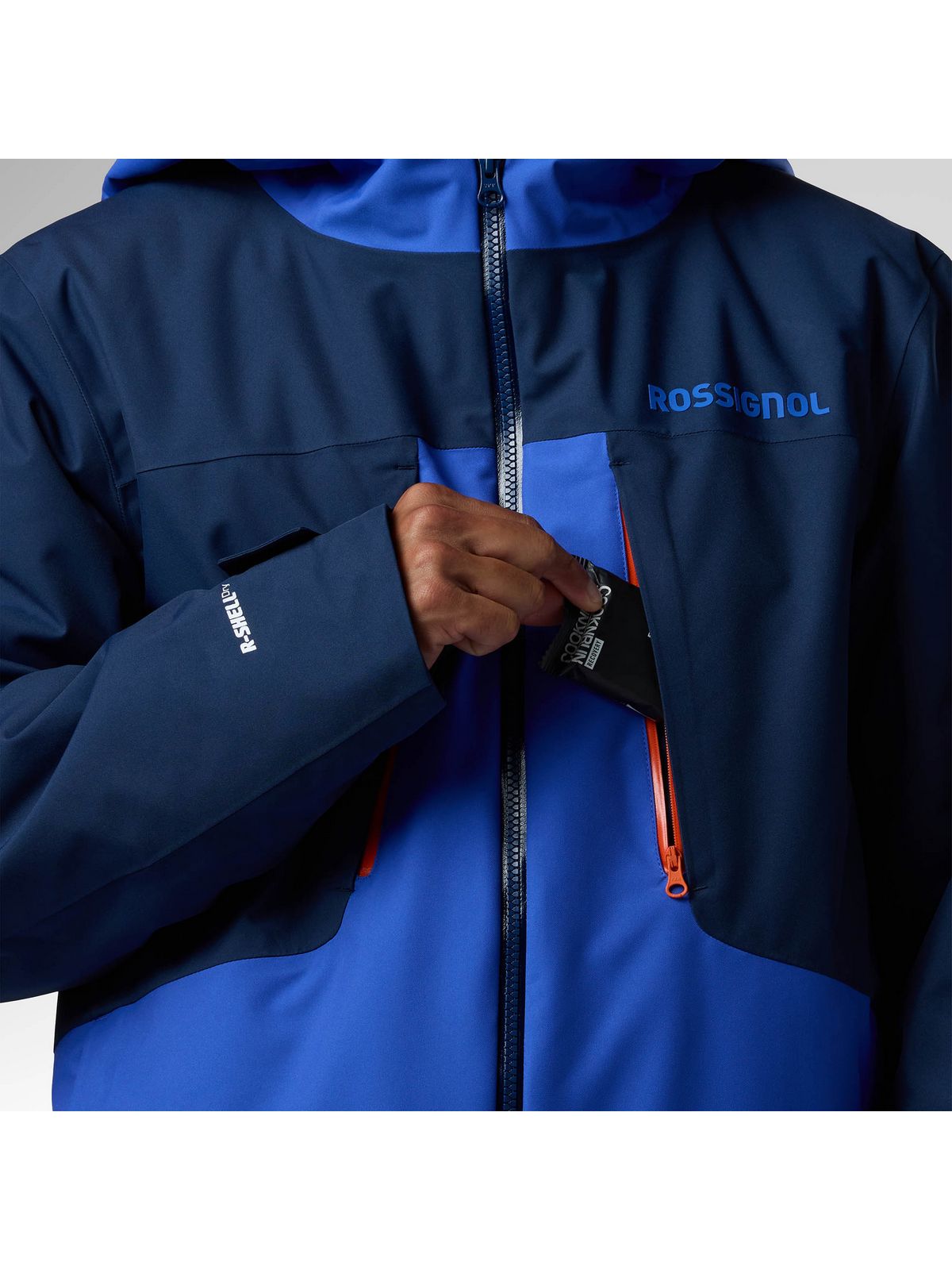 Kurtka narciarska męska ROSSIGNOL M Velika Insulated Ski Jacket niebieska