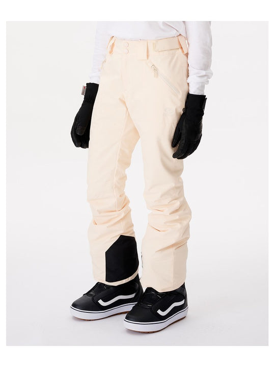 Spodnie narciarskie RIP CURL Rider High Waist Pant biały - Adventure Sports
