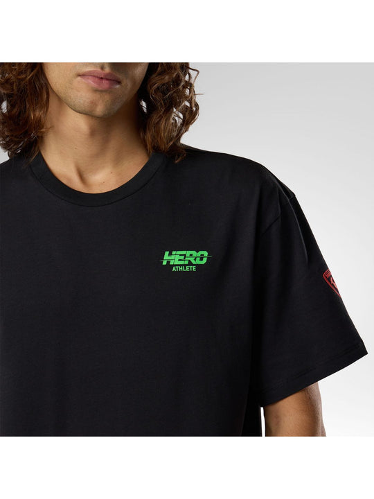 Koszulka męska ROSSIGNOL HERO TEE czarna
