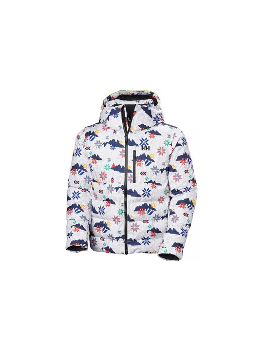 Kurtka męska HELLY HANSEN Kvitfjell Race Puffy Jacket kolor biały
