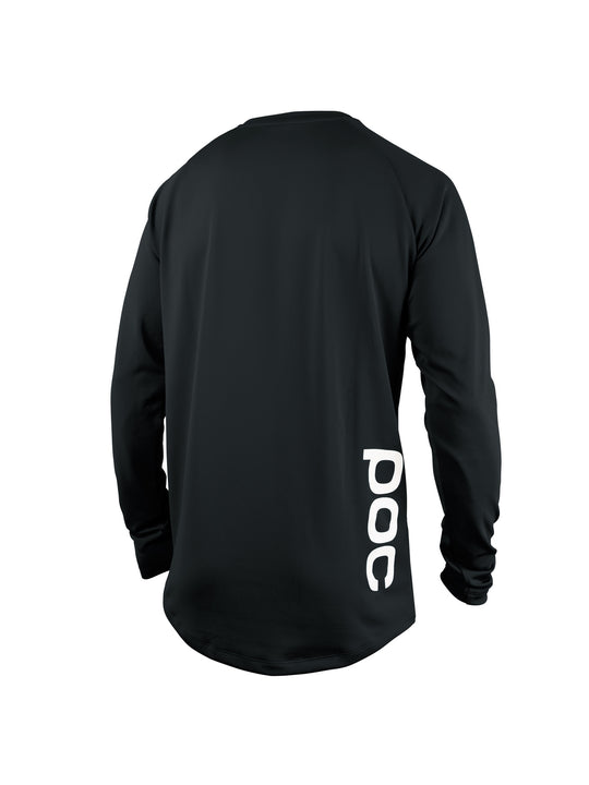 Koszulka rowerowa POC ESSENTIAL DH LS - czarny - Adventure Sports
