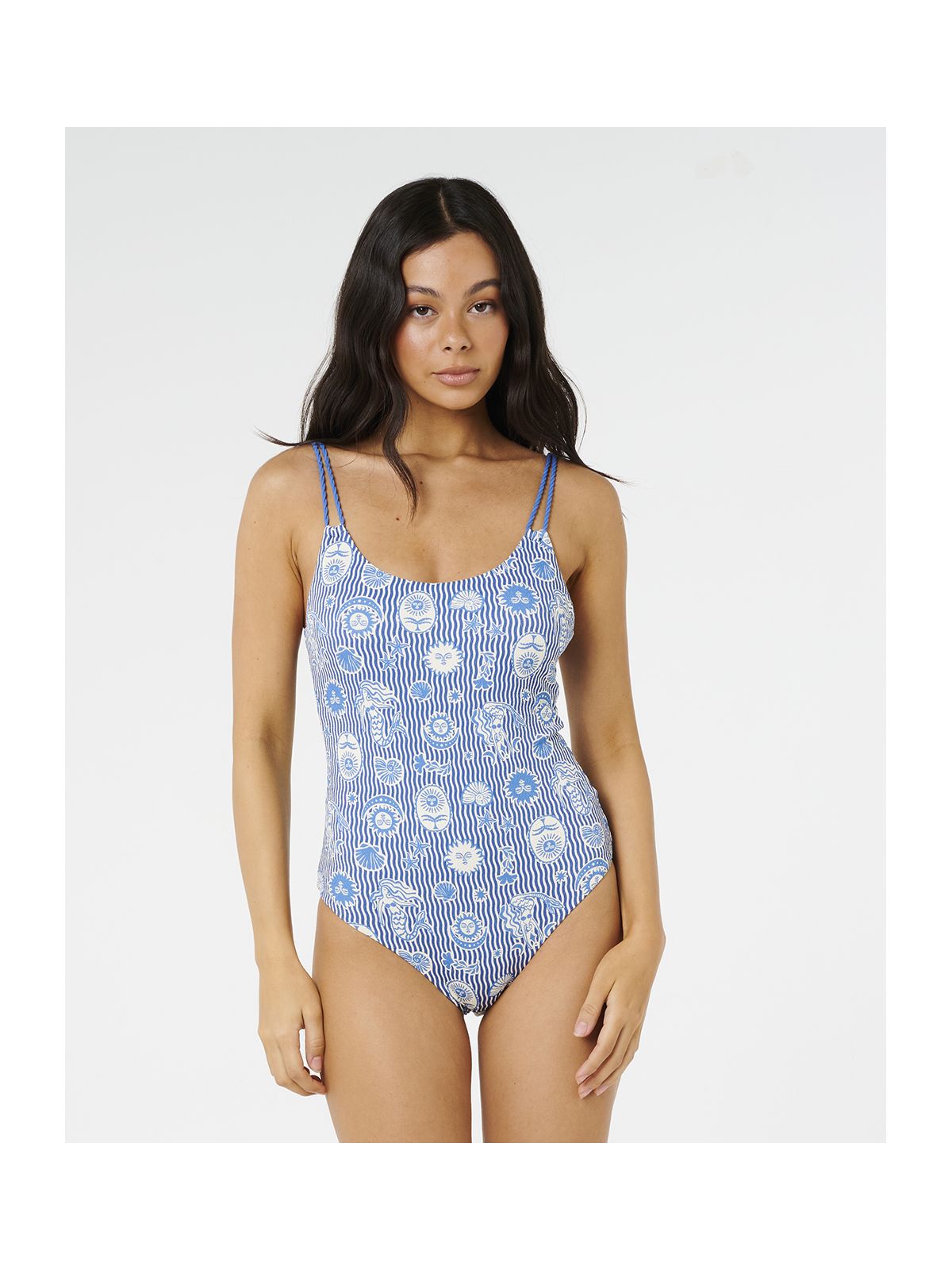 Kostium damski RIP CURL Catalina Waves 1 Piece niebieski