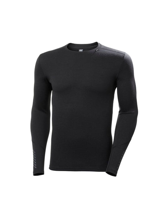 Koszulka Helly Hansen Lifa Merino Midweight Crew czarny - Adventure Sports
