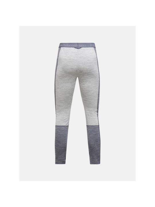 Spodnie Termiczne PEAK PERFORMANCE Magic 7/8 Long Johns Wool-blend Baselayer Women szary
