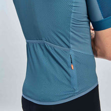 Koszulka rowerowa POC M’s Essential Road Logo Jersey niebieski - Adventure Sports
