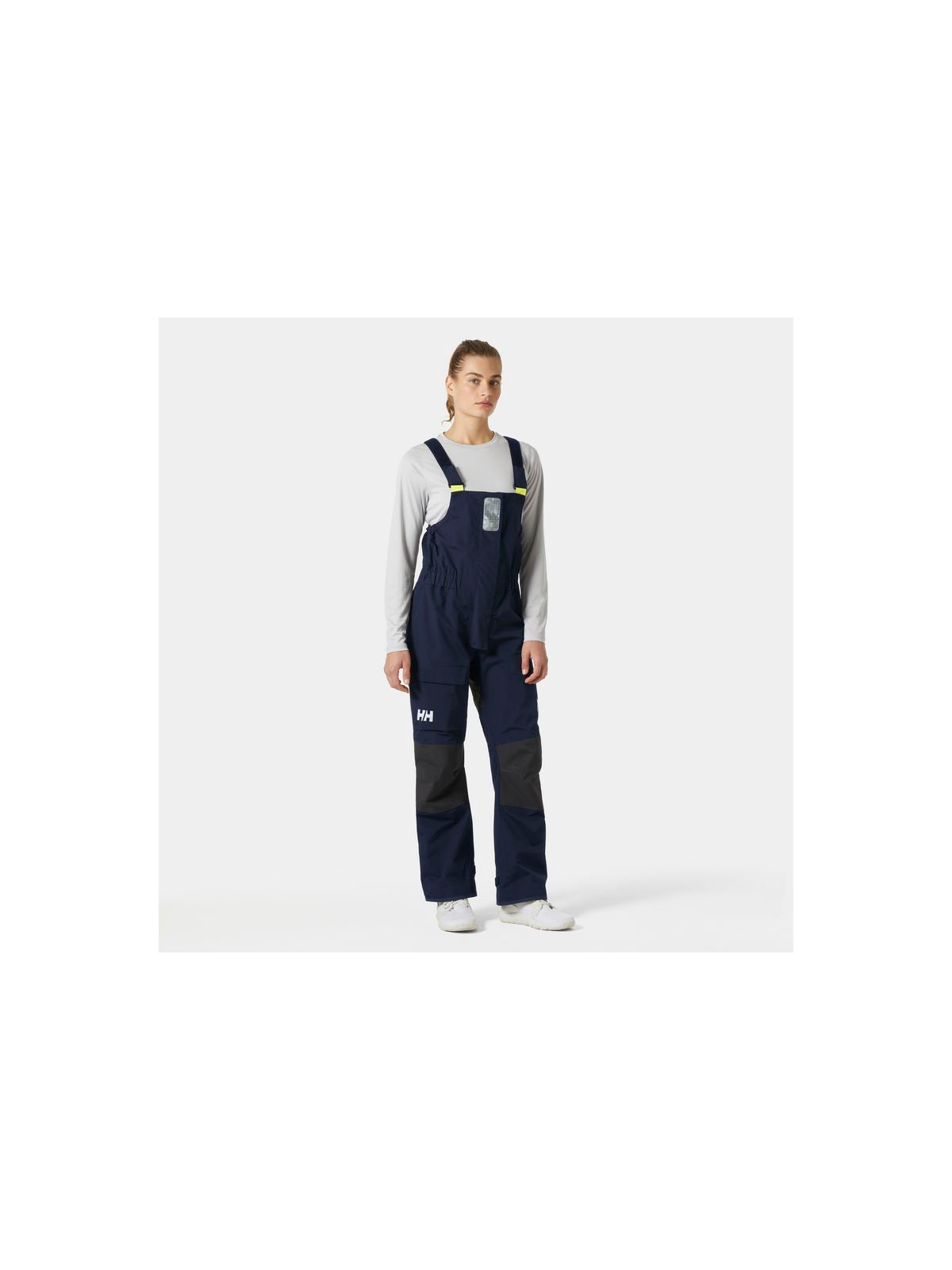 Spodnie żeglarskie damskie HELLY HANSEN W PIER 4.0 BIB granatowe - Adventure Sports