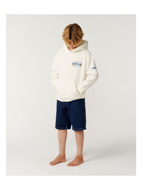 Bluza chłopięca RIP CURL Rip Curl Pro Bells 26 Hood-Boy biała
