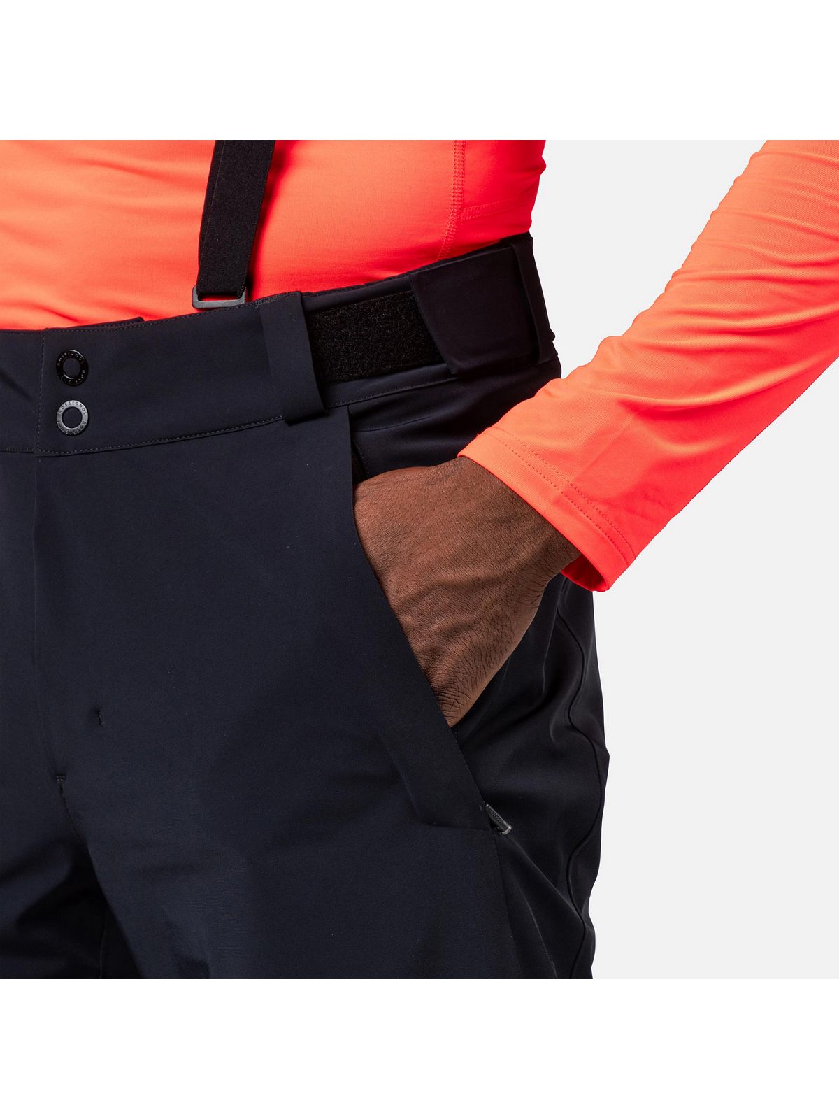 Spodnie narciarskie męskie ROSSIGNOL Hero BlackSide Insulated Pant czarne
