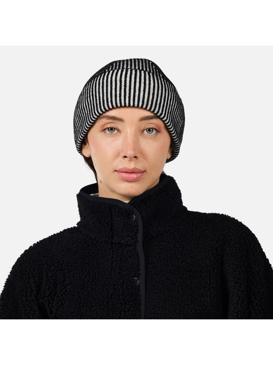 Bluza damska ROSSIGNOL W ALLTRACK SNAP SHERPA JKT czarna
