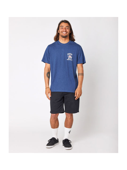 Koszulka RIP CURL Shaper Avenue Tee granatowy - Adventure Sports
