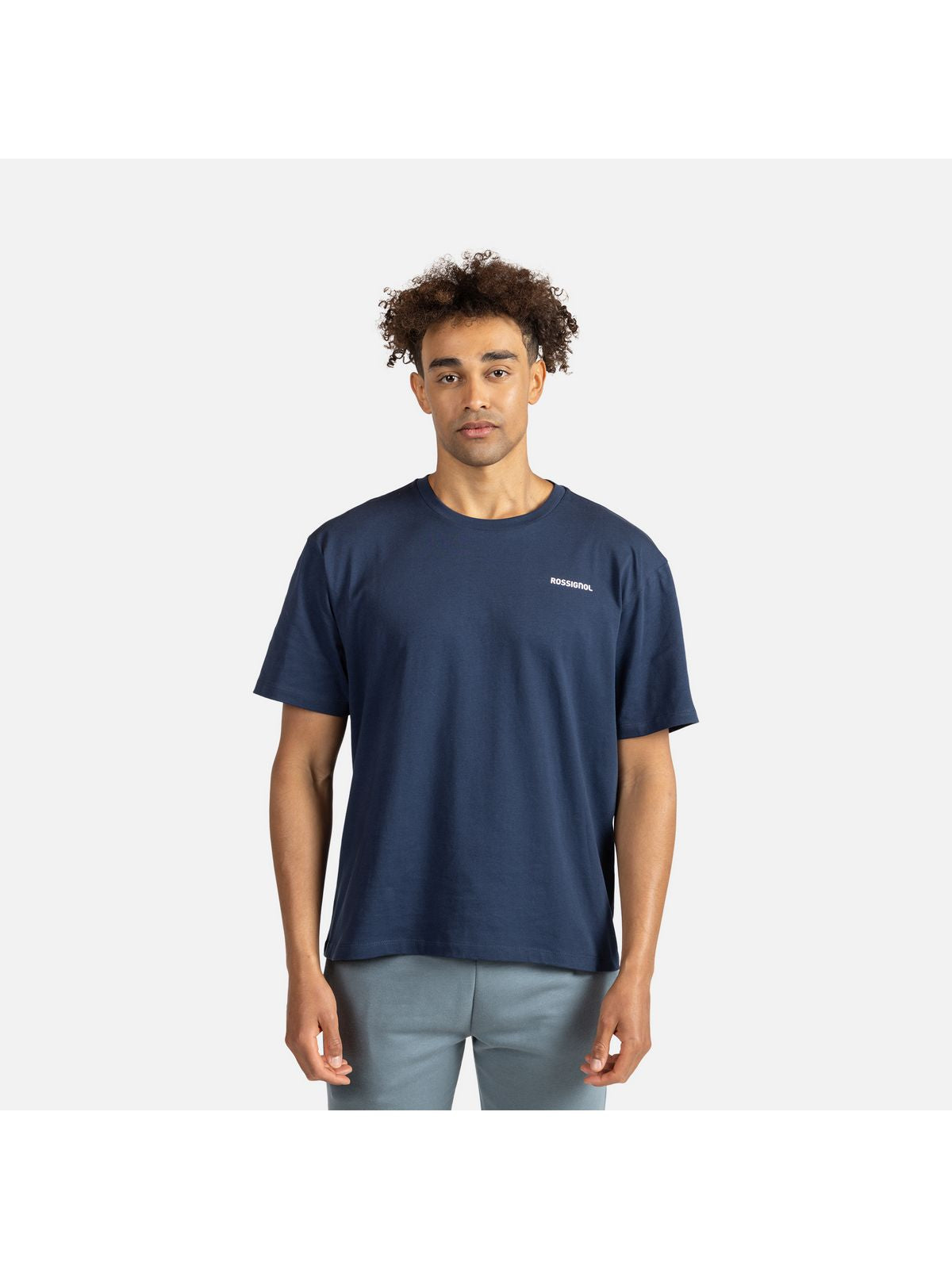 Koszulka męska ROSSIGNOL Waterfall Tee granatowy - Adventure Sports