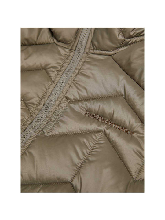 Kurtka PEAK PERFORMANCE Elevate Liner Hood Jacket Women beżowy - Adventure Sports
