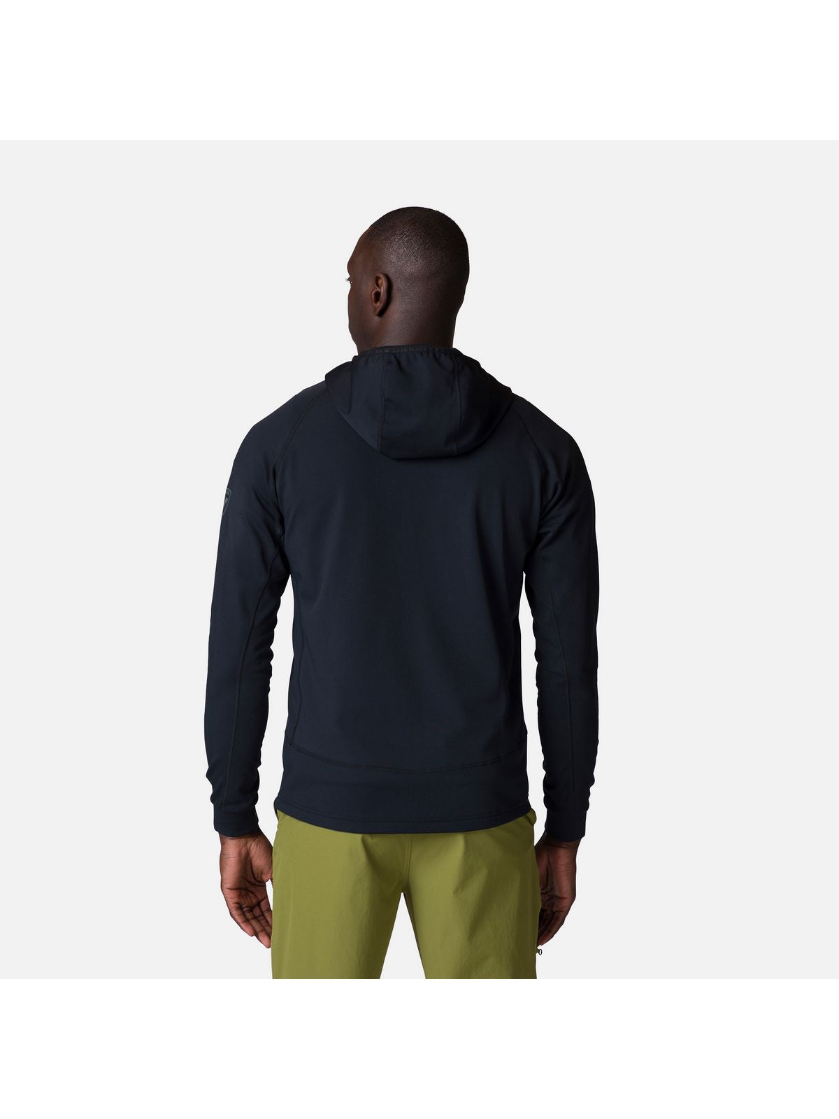 Bluza narciarska męska Rossignol Mid Layer Thin Fz czarny - Adventure Sports