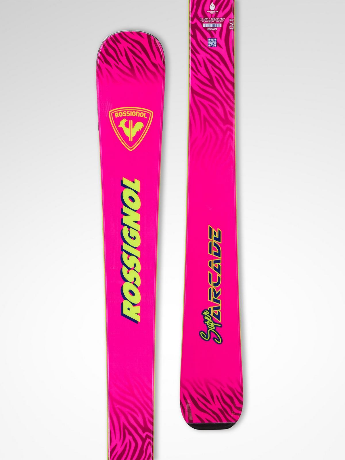 Narty solo ROSSIGNOL Super Arcade Pink Open