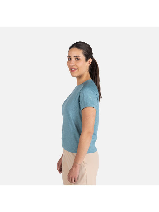 Koszulka treningowa damska ROSSIGNOL W Cloudrest Loose Tee niebieski - Adventure Sports
