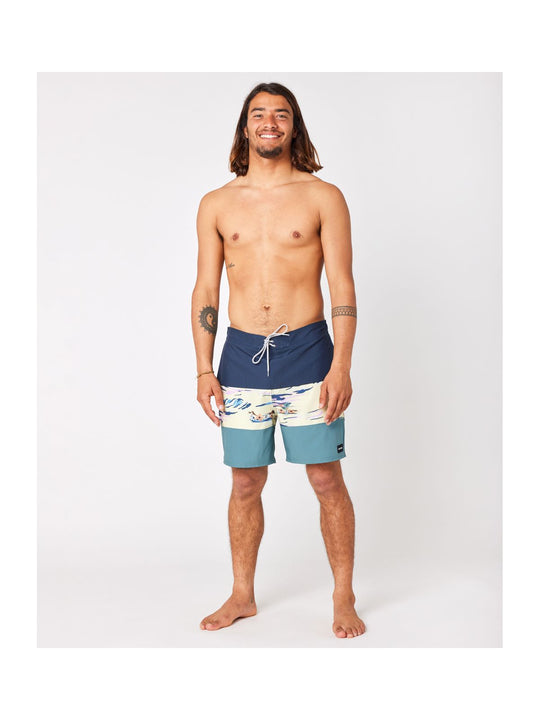 Boardshorty RIP CURL Allover Semi Elastic 17’’ żółty - Adventure Sports
