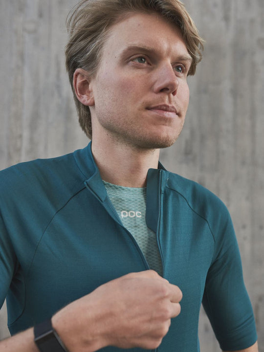 Koszulka rowerowa POC MUSE Jersey - niebieski - Adventure Sports
