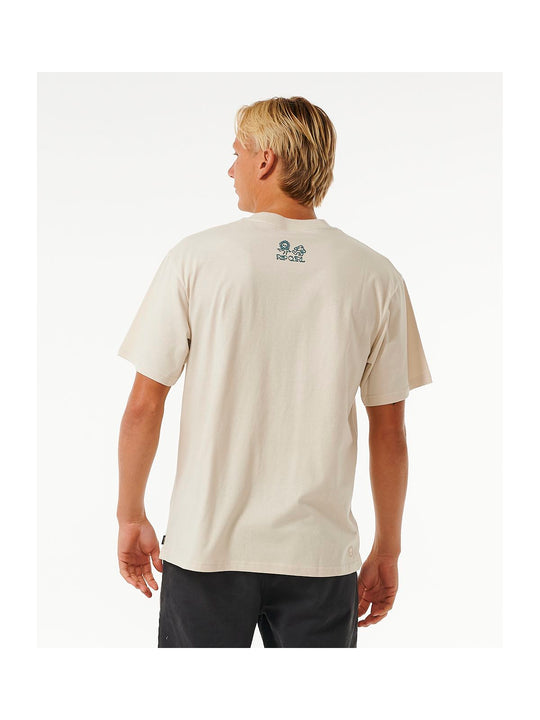 Koszulka RIP CURL Swc Earth Power Tee biały - Adventure Sports
